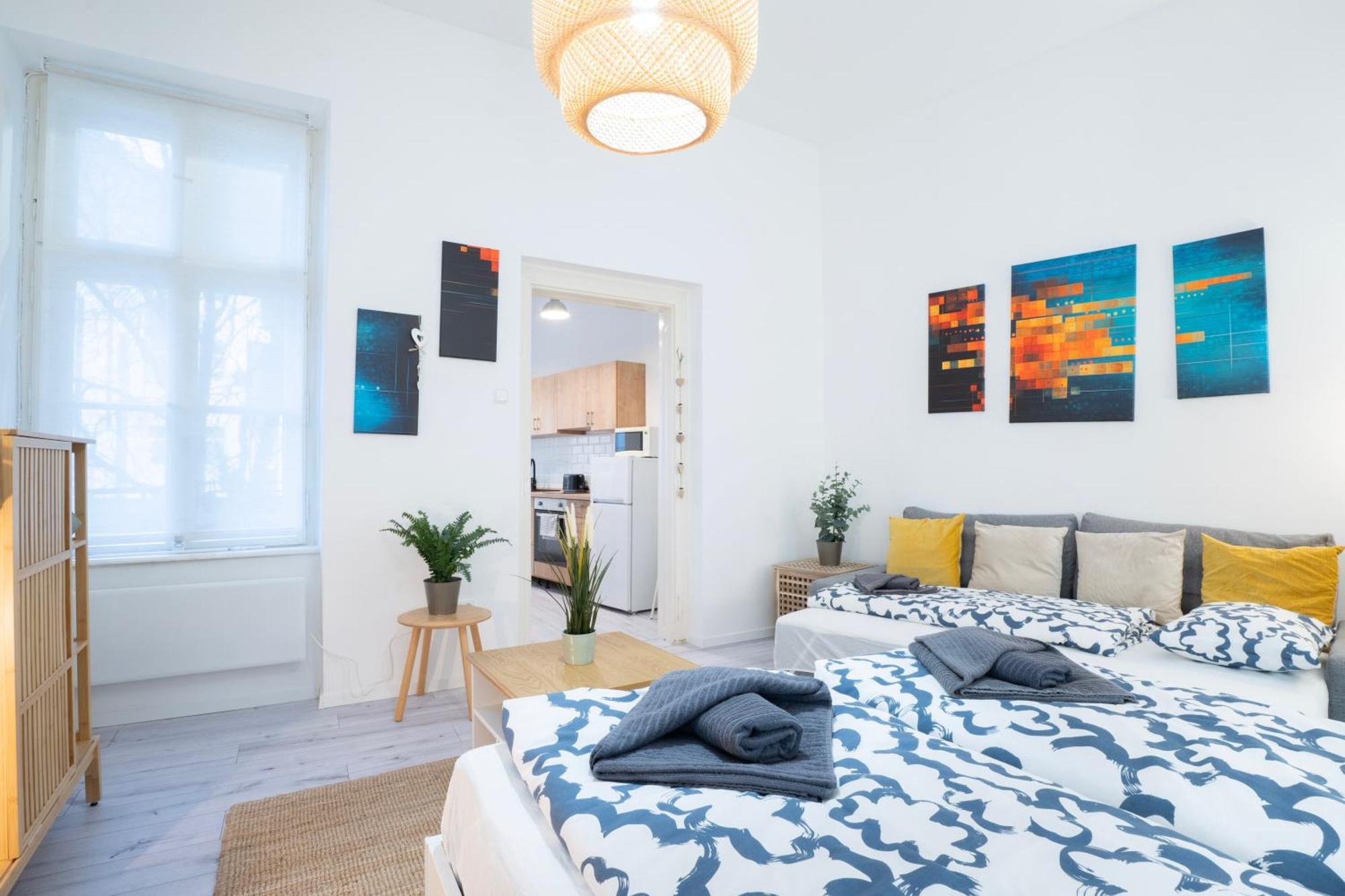 Studio In The Heart Of Party District Ka28 Budapest Eksteriør billede